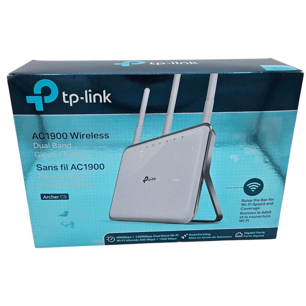 TP-Link Archer C9 AC1900 Dual Band Wireless Gigabit Router – Fast WiFi 1300+600M